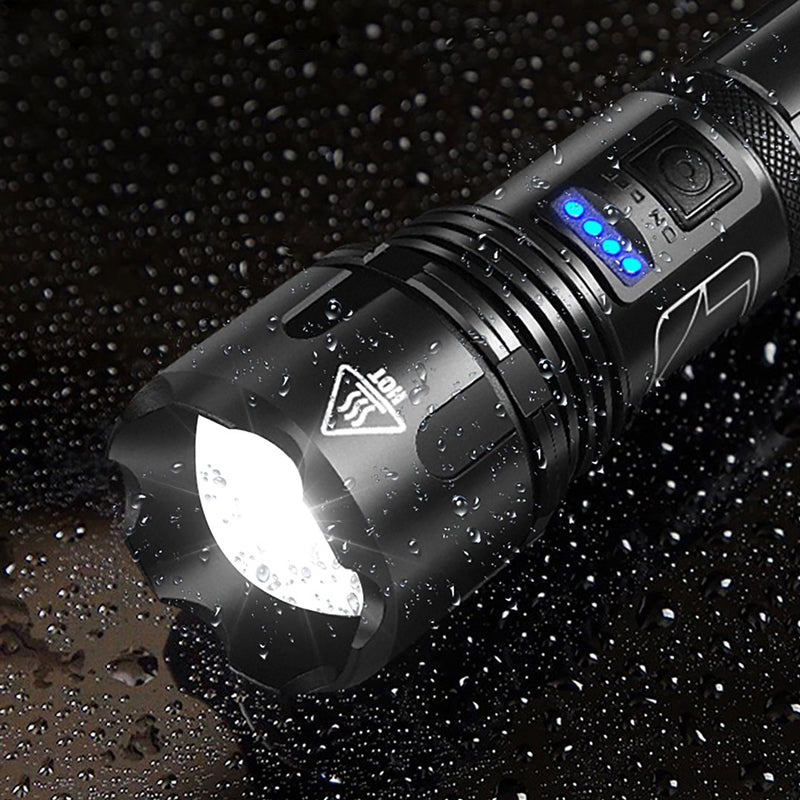 Waterproof Laser Military Flashlight