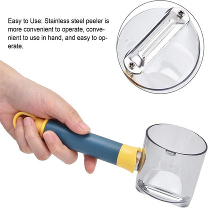 Vegetable Peeler with Container