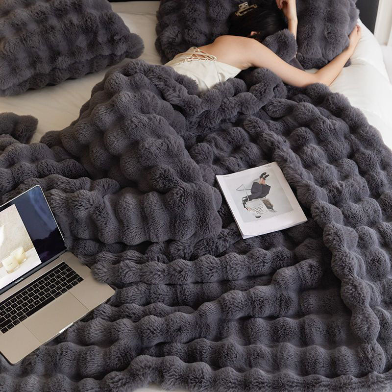 ☁️Wrap Yourself in Comfort | Luxury Double-Sided Soft Fluffy Blanket