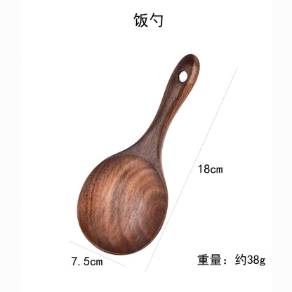 🔥Hot Sale-Teak Wooden Utensil Set