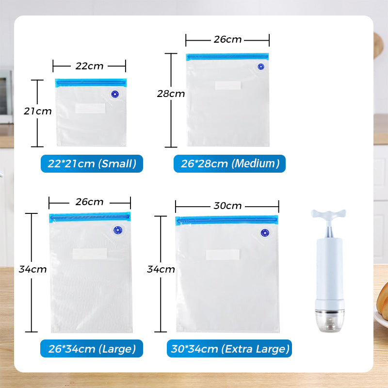 💥Kitchen Vacuum Sealer Bag Set