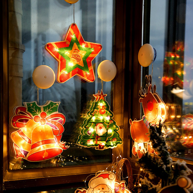 ⛄Christmas pre-sale🎄Christmas Window Hanging Lights💡