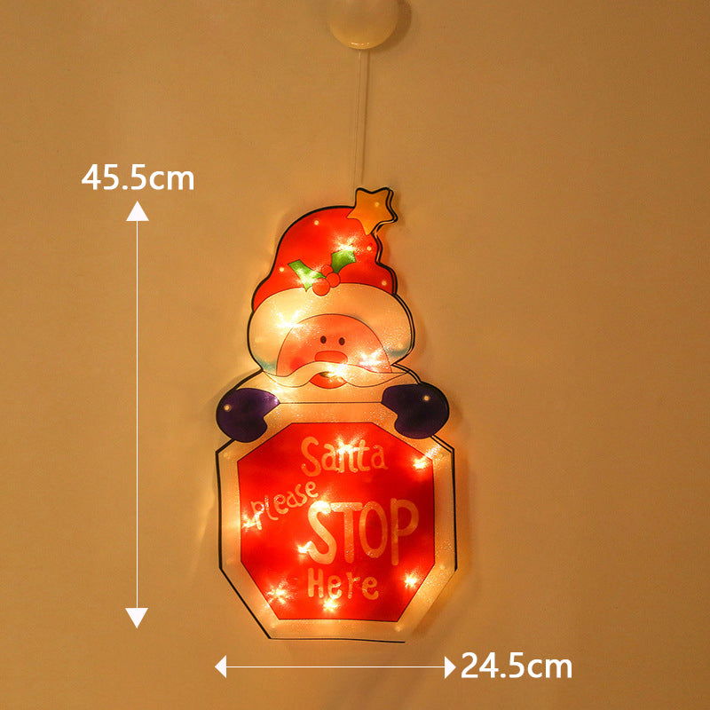 ⛄Christmas pre-sale🎄Christmas Window Hanging Lights💡