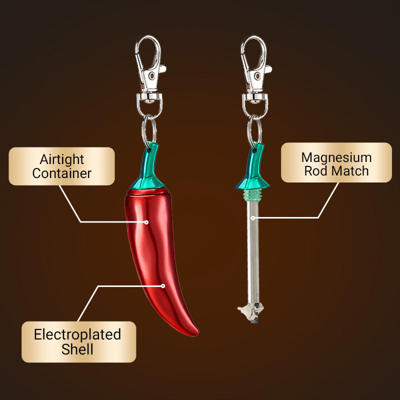 Emergency Survival Keychain Permanent Match