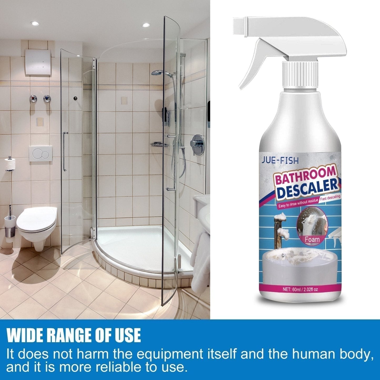 🔥LIMITED OFFER🔥Multipurpose Bathroom Stubborn Stains Cleaner