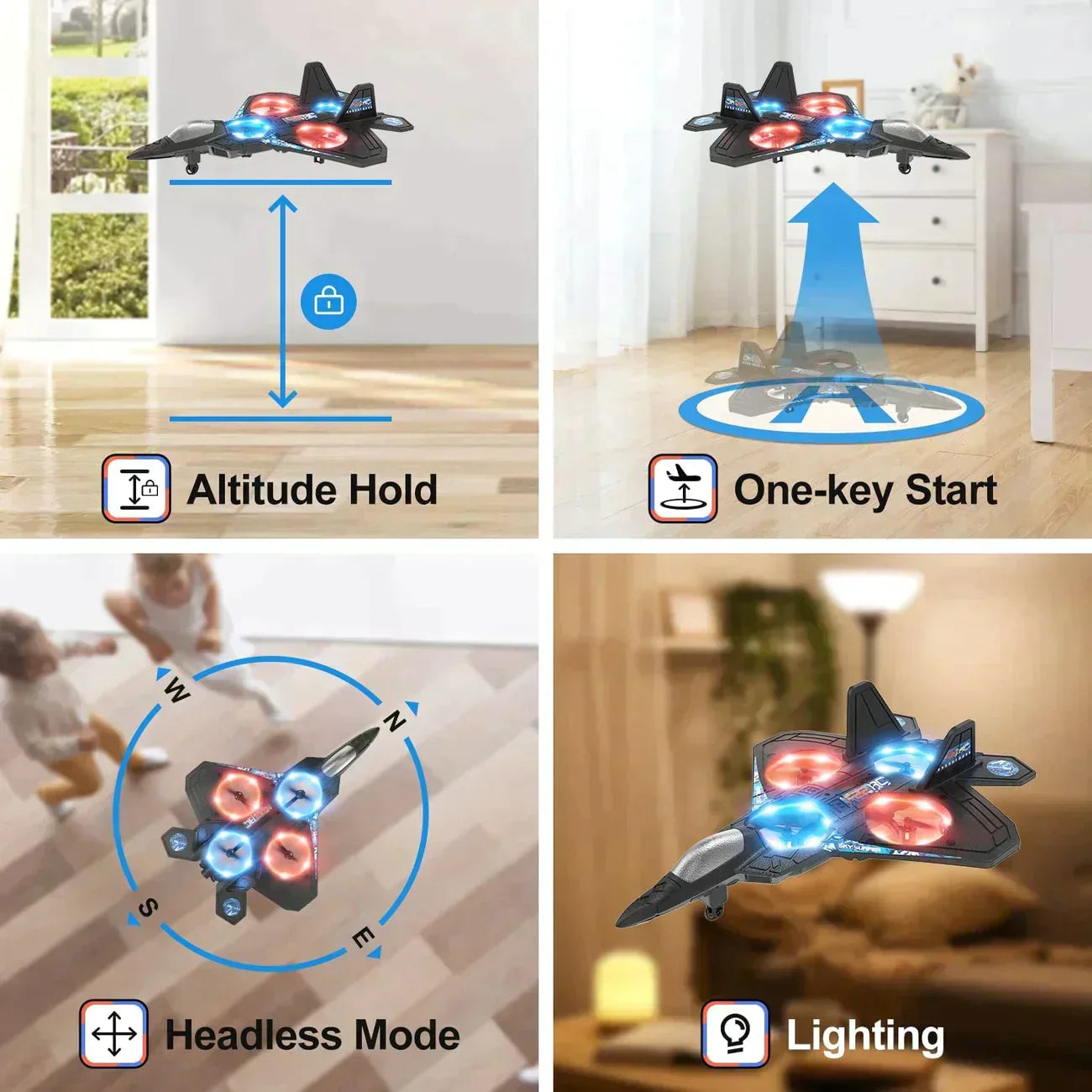 🎁Jet Fighter Stunt RC Airplane