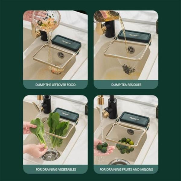 Kitchen Residue Filter Screen Holder (Includes 100 nets)