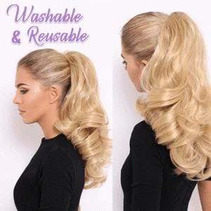 Clip-on Wavy Ponytail Extension