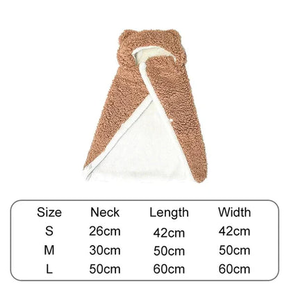 Pet Robe Blanket  Pet Clothing