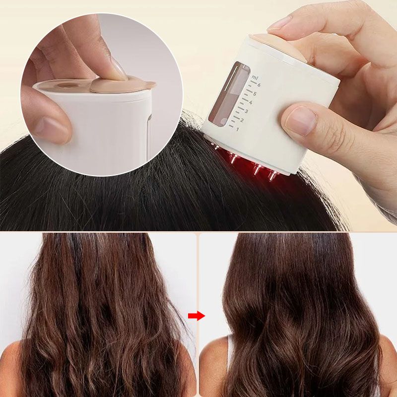 Deep Soothing Electric Hair Oil Applicator with Scalp Massage