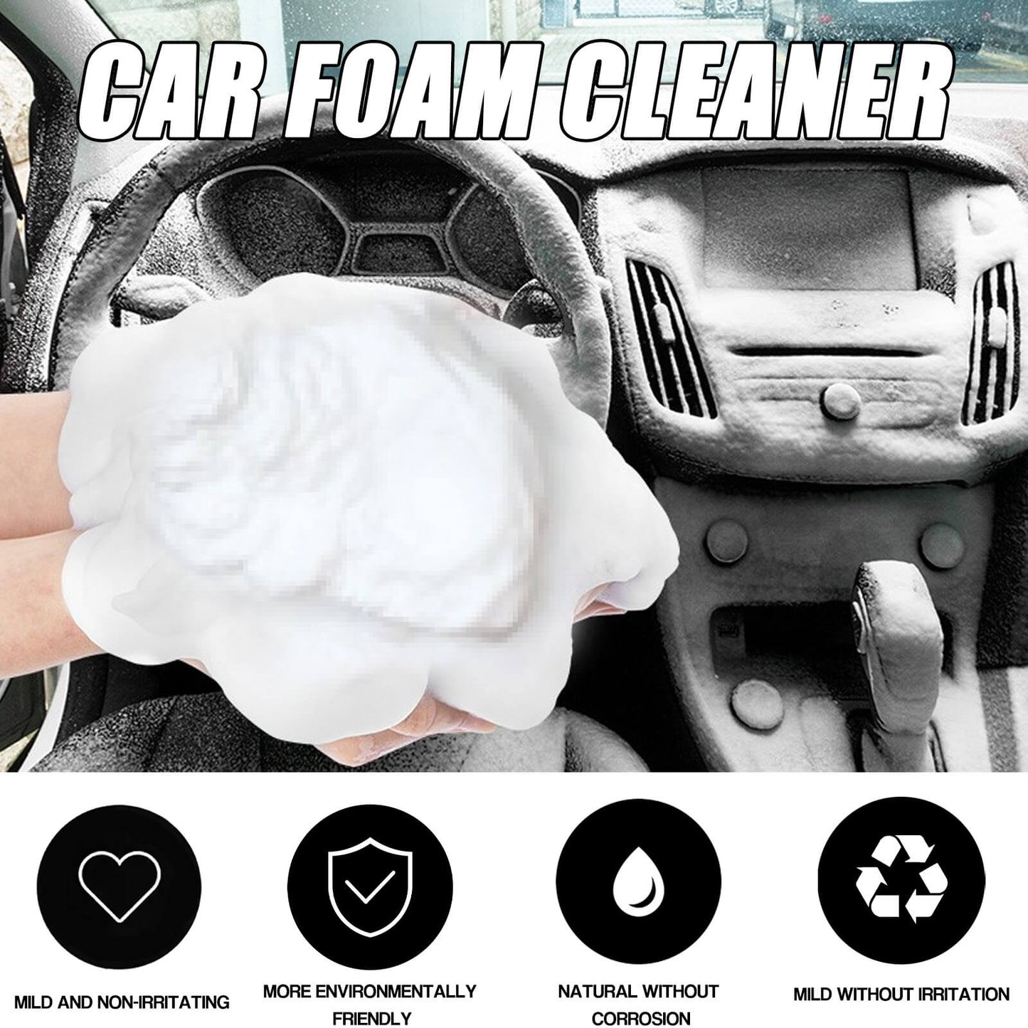 🔥2024 New Hot Sale 50% off🔥Multi-Purpose Foam Cleaner