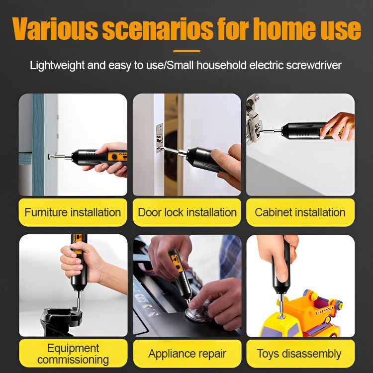 🔥Portable Home Use Electric Screwdriver Set