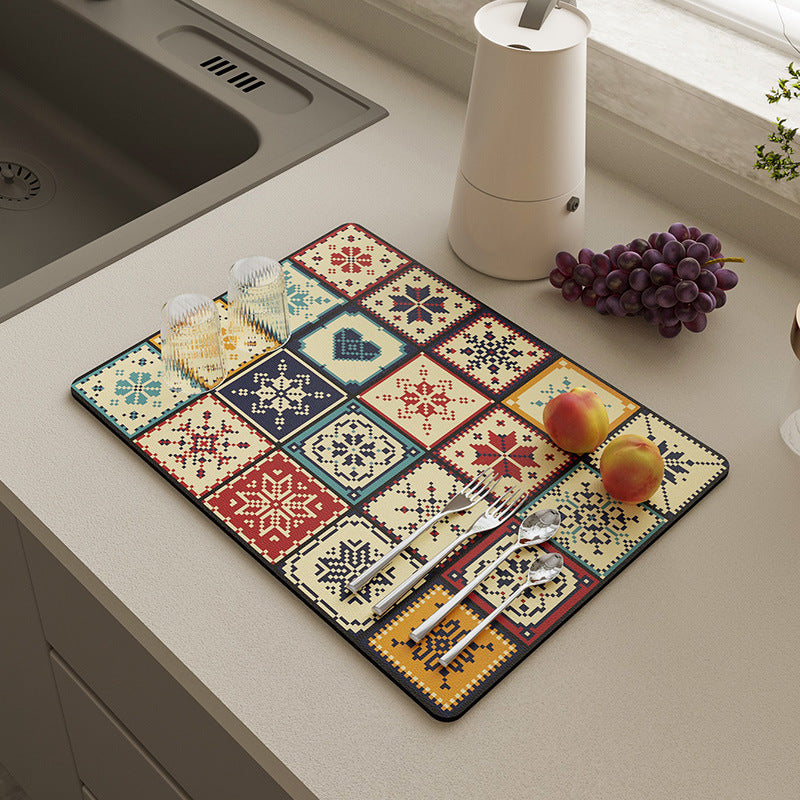 🔥🔥Kitchen Essentials—Absorbent & Water-Controlled Placemat