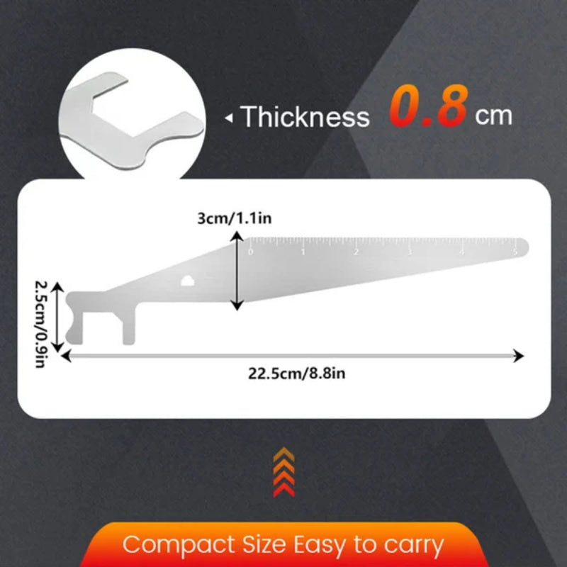 Multi-Purpose Pry Bar Tool for First Responders & Firefighters