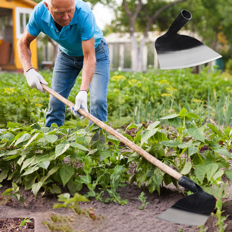 Heavy-Duty Steel Farm Gardening Weeding Hoe Head