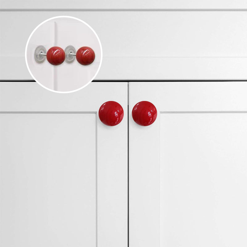 Cute Ball Pull Handle For Light Switch ,Cabinet Door, Drawers