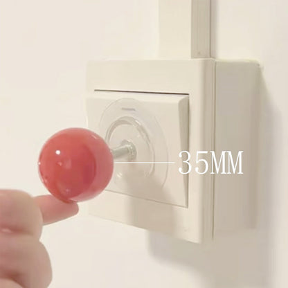 Cute Ball Pull Handle For Light Switch ,Cabinet Door, Drawers