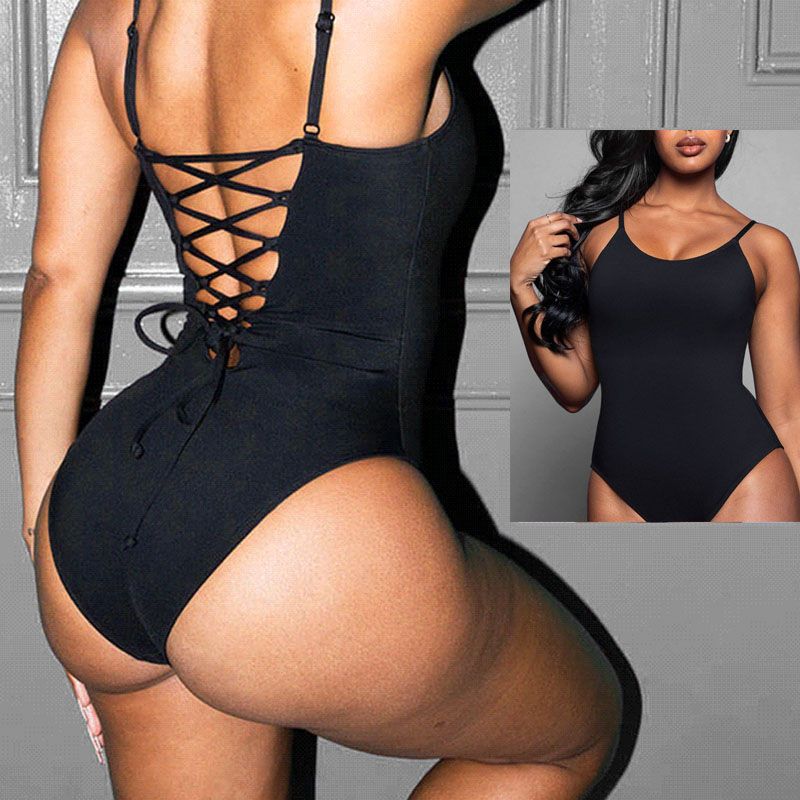 Women’s Gathered Butt Lifting Bodysuit Shapewear