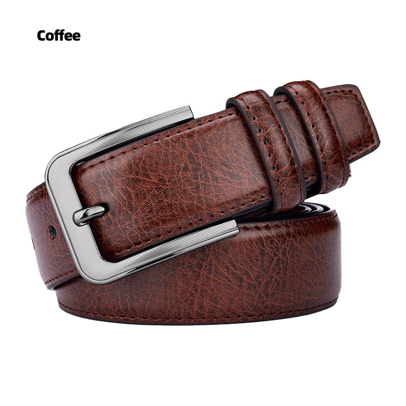 Durable Vintage Fashion Pin Buckle PU Belt