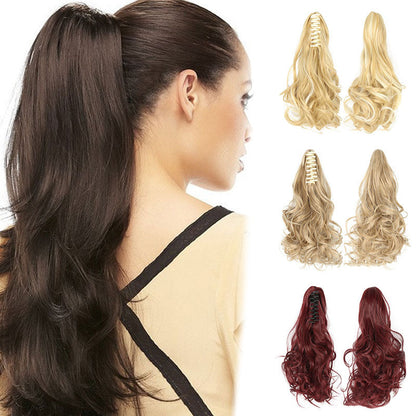 Clip-on Wavy Ponytail Extension