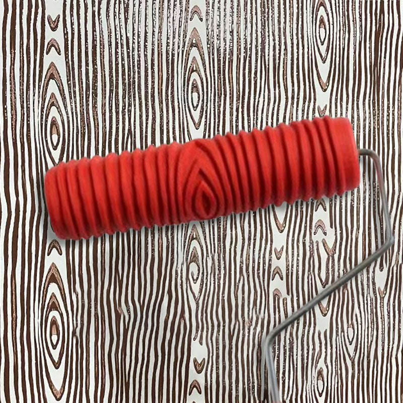 🔥2024 New Design🔥Embossing Texture Patterned Paint Roller for Wall Decoration