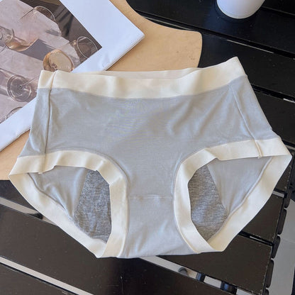 Women's Skin-Friendly Panties with Leak-Proof Crotch for Menstruation