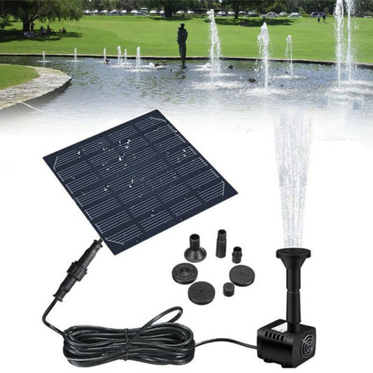 Outdoor Solar Fountain Water Pump Set for Garden