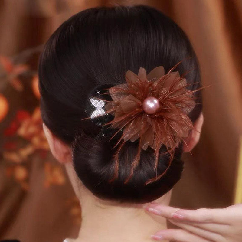 Flower Hair Bun Maker for Women