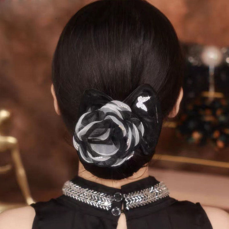 Flower Hair Bun Maker for Women