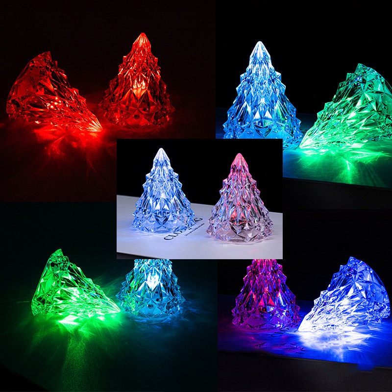 Mini LED Crystal Christmas Tree