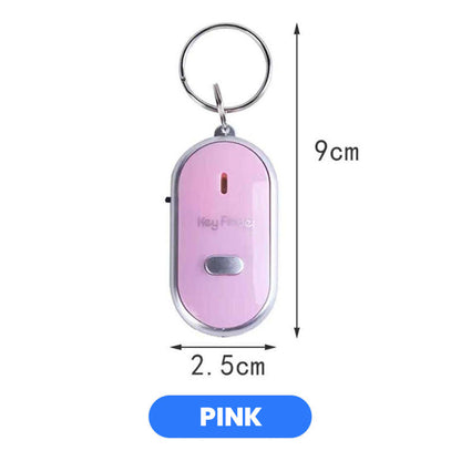 Whistling Activated Sensor Key Finder Keychain