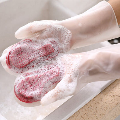 🧤️ Magic Touch: PVC Cleaning Gloves!