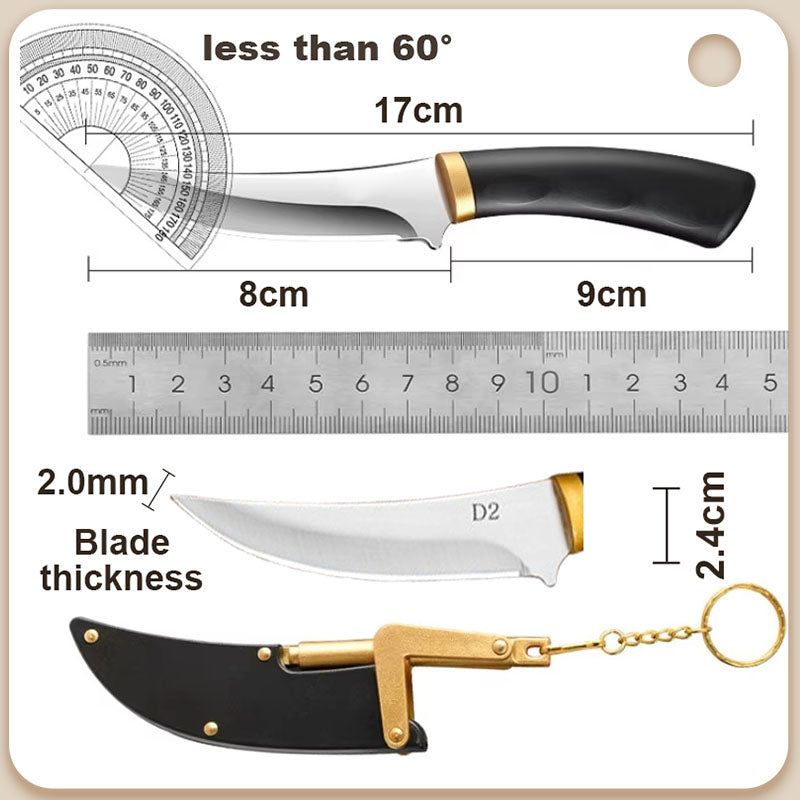 🔥Multipurpose Outdoor Portable Fruit Knife with Sheath