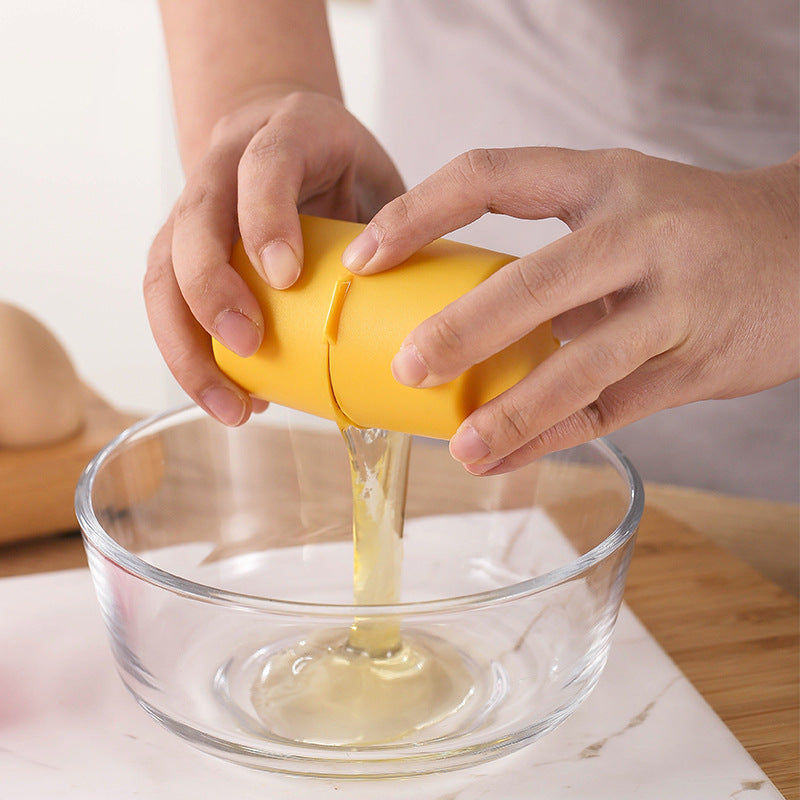 Efficient Egg Cracking Tool, Handy Egg Separator