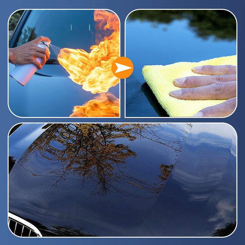 Polishing Solid Wax for Black Cars with Sponge