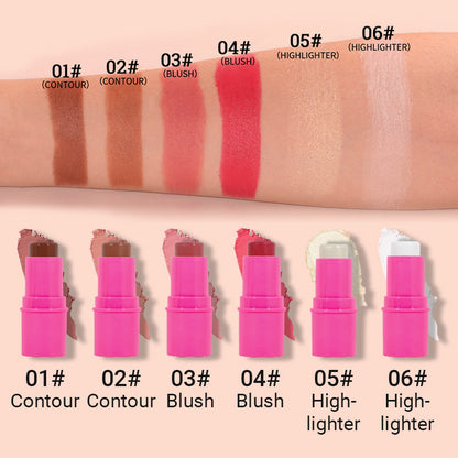 Blush, Contour & Highlighter Makeup Sticks