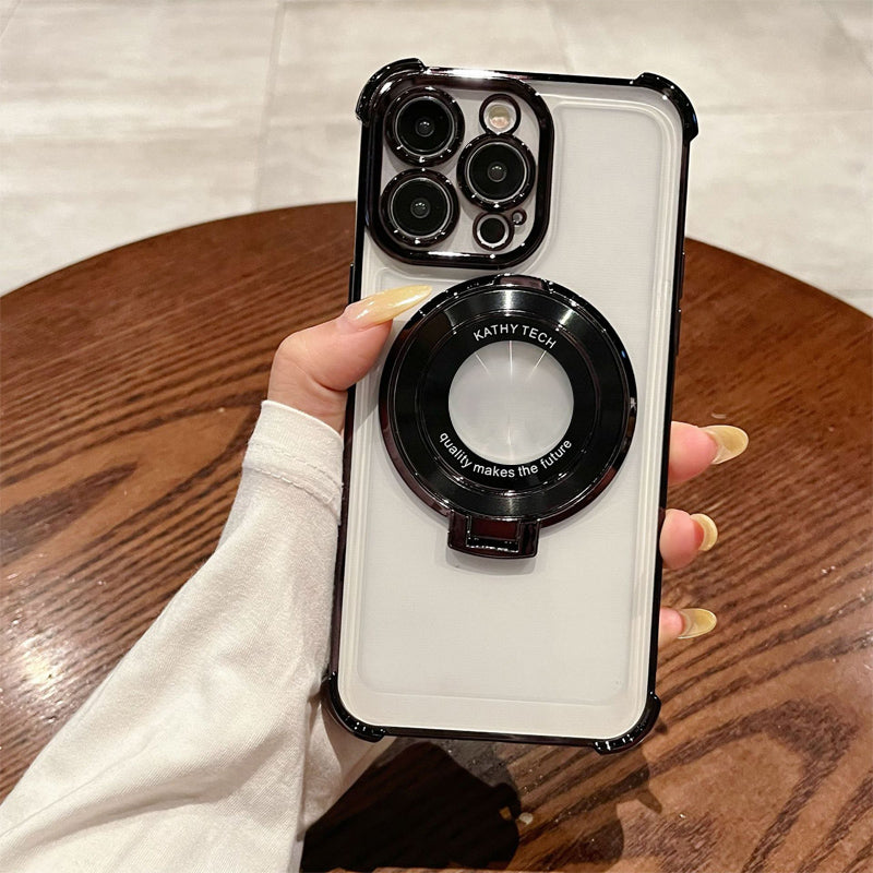 🔥Magnetic Lens Protective Phone Case with Stand