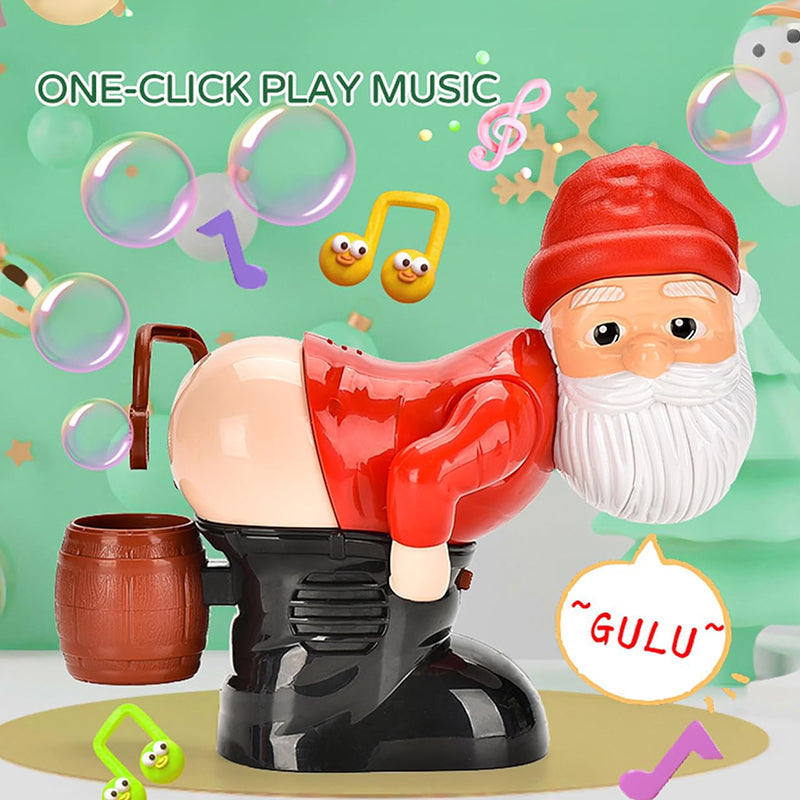 🎅Christmas Big Sale🎄Funny Santa Bubble Blowing Machine