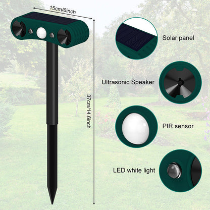 🔥🔥Solar Motion Sensor Outdoor Animal for Repelling