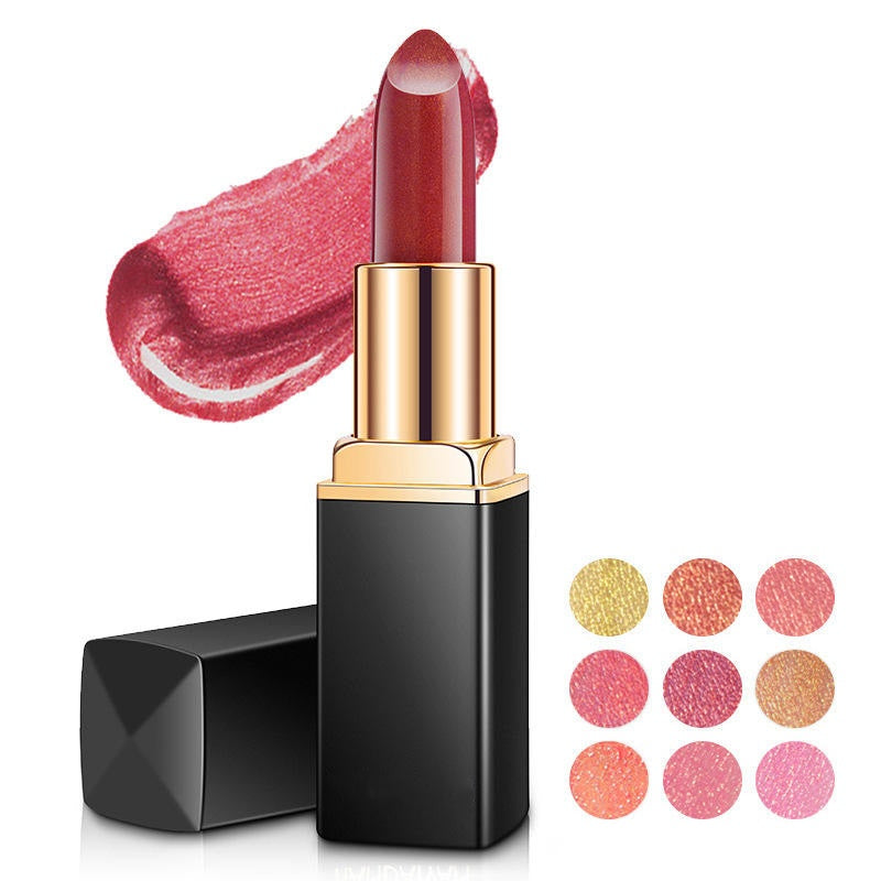 Metallic Shine Color-Changing Lipstick