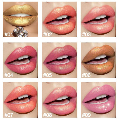 Metallic Shine Color-Changing Lipstick