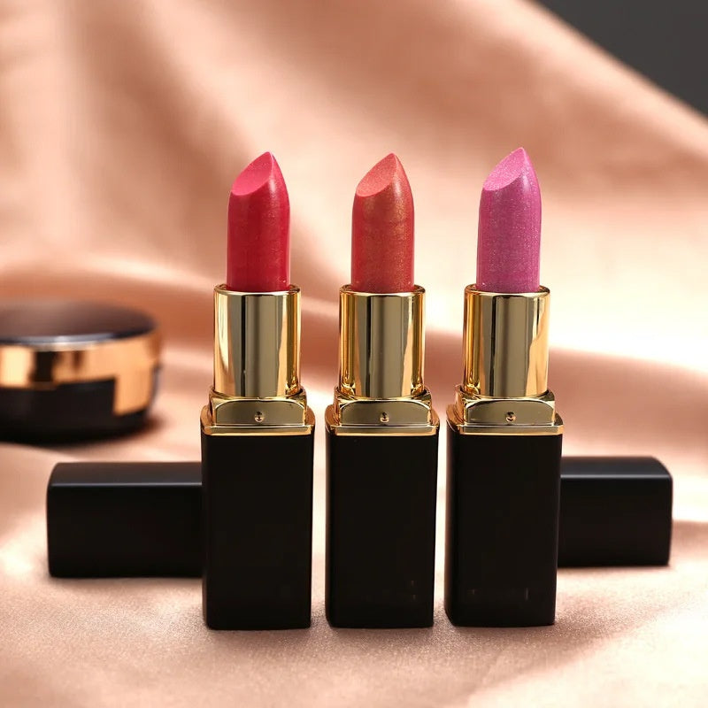 Metallic Shine Color-Changing Lipstick