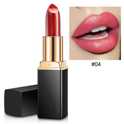 Metallic Shine Color-Changing Lipstick