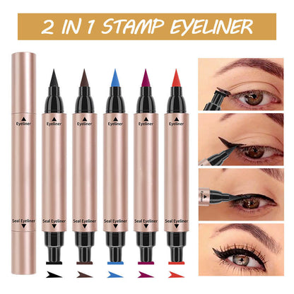 Double-Headed Triangle Wing Liquid Eyeliner Pen