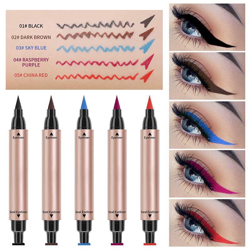 Double-Headed Triangle Wing Liquid Eyeliner Pen