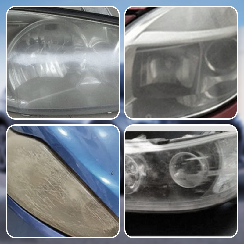 Car Headlight Revitalizer –Blurring & Yellowing Remover