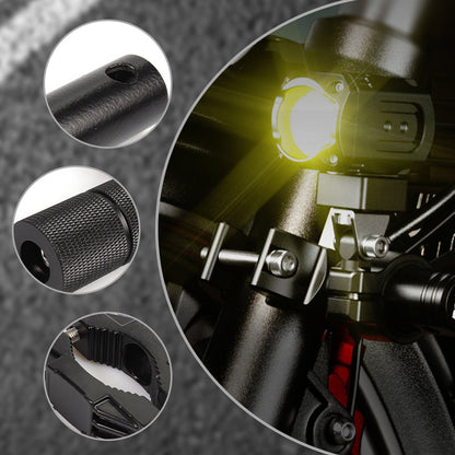 Universal Motorcycle Light Mounts Brackets Set