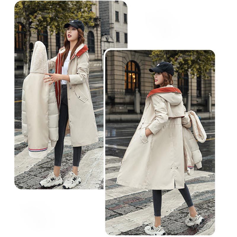 ❄️Winter Specials❄️ Women's Winter Hooded Furry Collar Casual Parka Coat