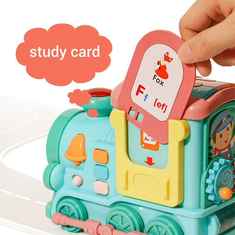 Musical Train with Talking Flash Cards – Language  Learning