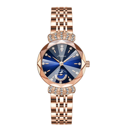 🎀Fashionable Diamond Moon Star Watch for Women